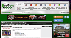 Desktop Screenshot of mid-columbiaconference.com