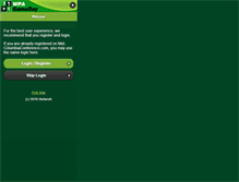 Tablet Screenshot of mid-columbiaconference.com
